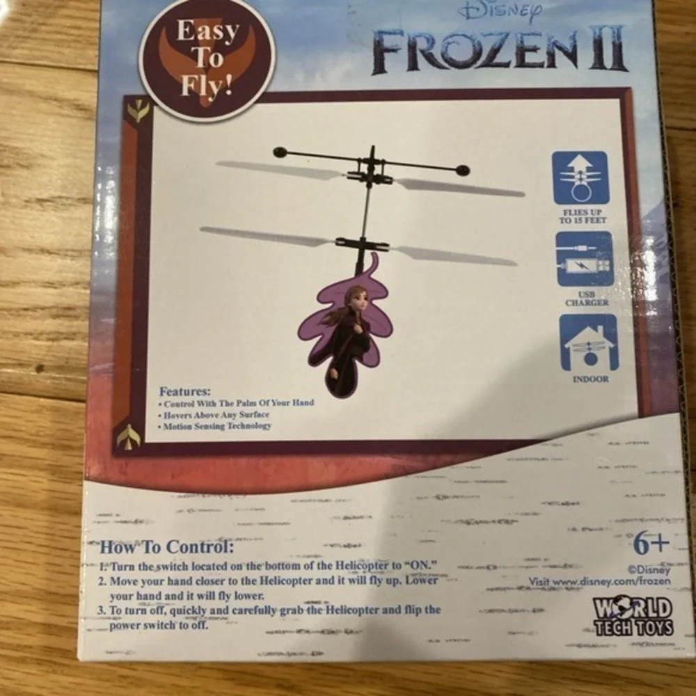 Disney Frozen II- Anna Motion Sensing Helicopter NIB‎ 